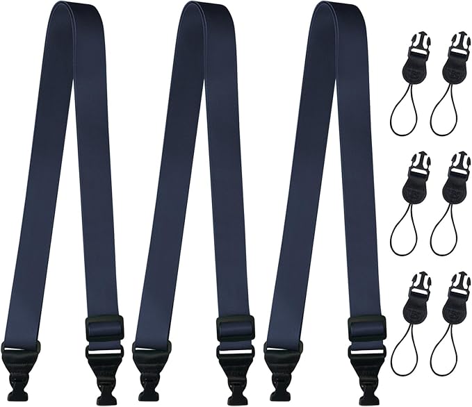 3 Pack Adjustable Shoulder Strap:Comfortable by Gowjaw