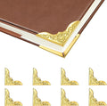 100pcs Metal Book Corner Protectors, Paperbacks Book Edge Protectors Picture by CooBigo