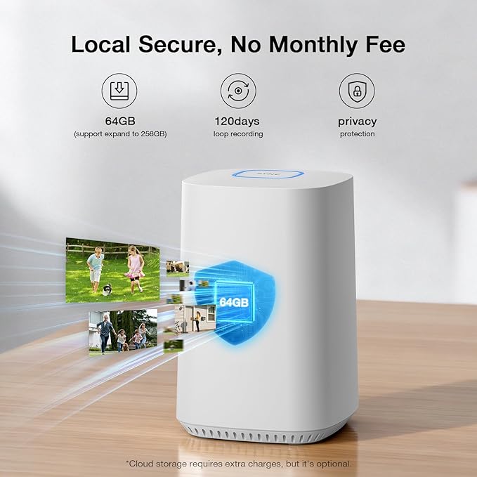 ELYSOO Solar Security Cameras Wireless Outdoor, 64GB Local Storage Included - Image 2