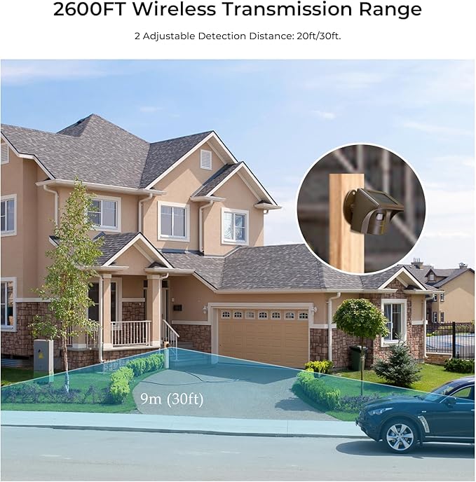 eMACROS Solar Wireless Driveway Alarm System - Image 4