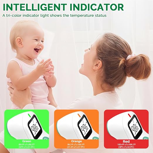 Greetmed No Touch Forehead Digital Thermometer - Image 4