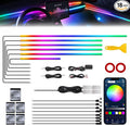 Dreamcolor Acrylic Interior Car LED Strip Light by MAODANER
