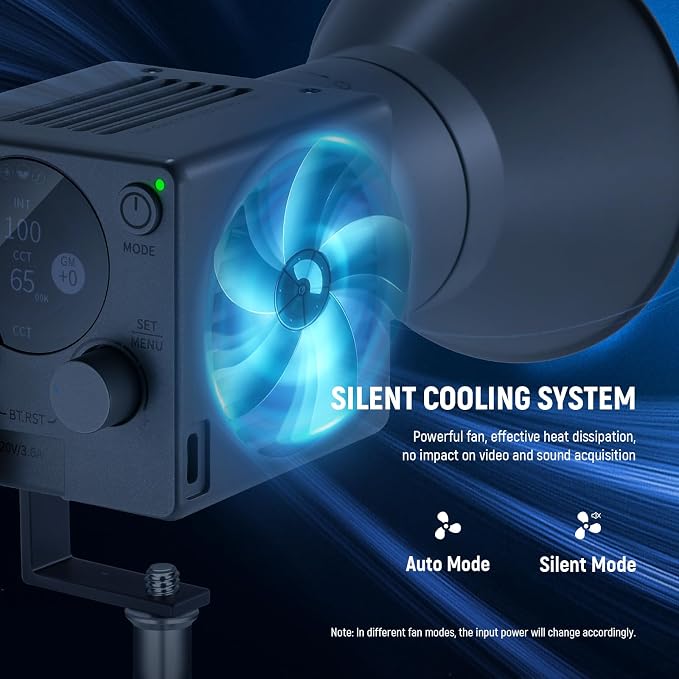 NEEWER 60W Portable RGB LED Video Light Handheld Fill Light, APP/2.4G/Panel - Image 6