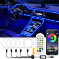Jushope Interior Car LED Strip Lights, RGB USB Car Ambient Lighting by Jushope
