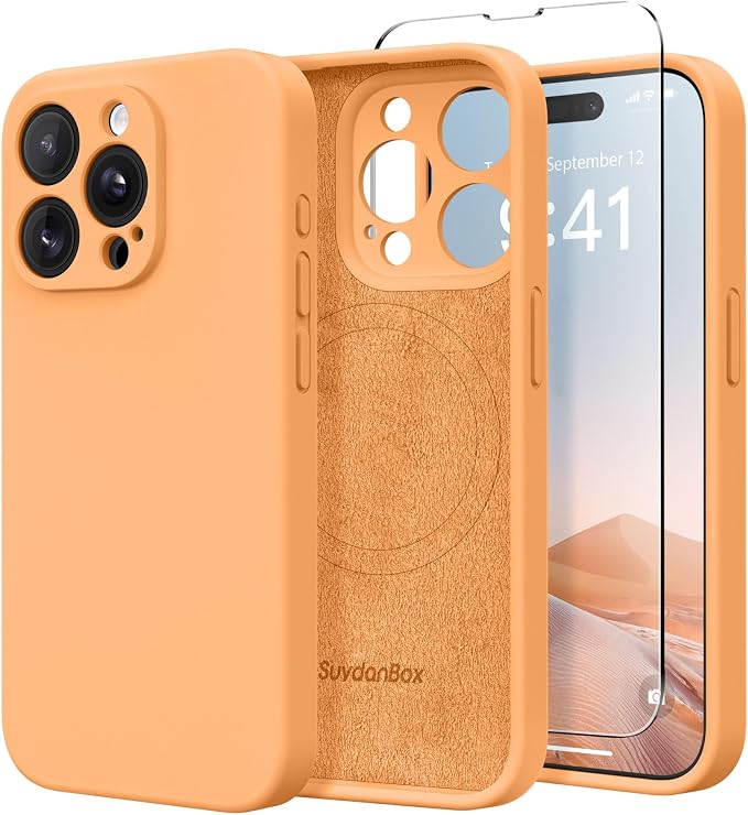 Magnetic for iPhone 15 Pro Max Case, Compatible by SUYDANBOX