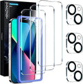 TZGZT 3 Pack Screen Protectors for iPhone 13, 9H Tempered Glass, Military Grade by Unknown