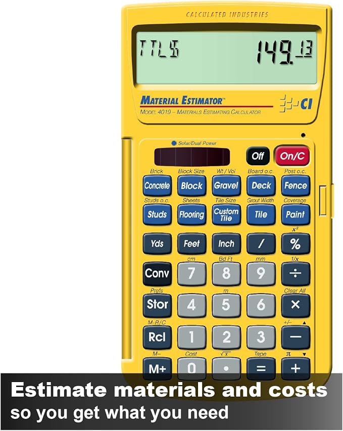 Calculated Industries 44080 Construction Master Pro-Desktop Advanced - Image 6