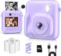 Kids Camera Instant Print, Dual-Lens 48MP Digital Camera by ThePertectGiftforChildren