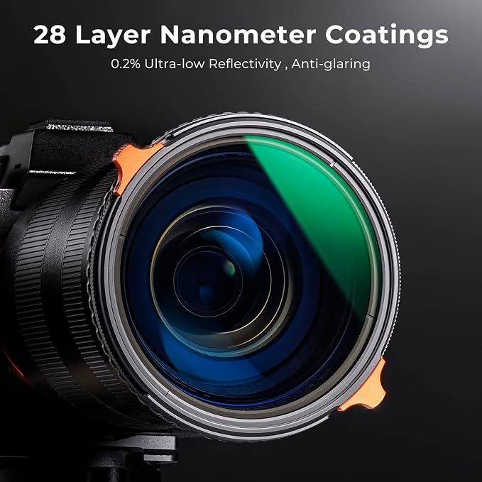 K&F CONCEPT 72mm ND4-64 ND Lens Filter Variable & CPL Polarizers Filter 2-in-1 - Image 6