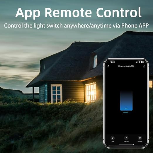 30A Hight Power WiFi Wireless Smart Switch - Image 4