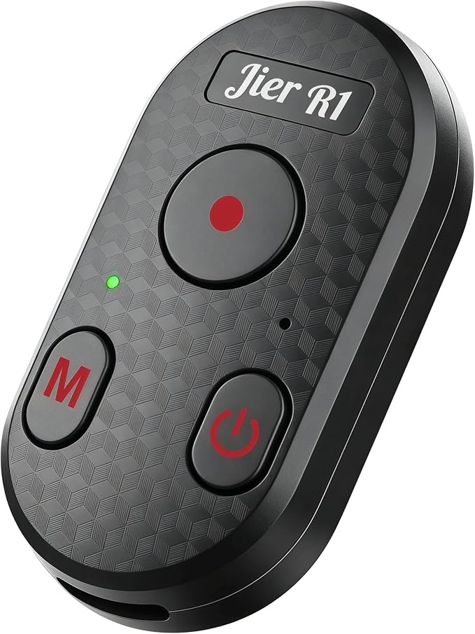 Bluetooth Remote Control for iPhone Camera, GoPro Camera Shutter Remote - 65ft by JierLottume