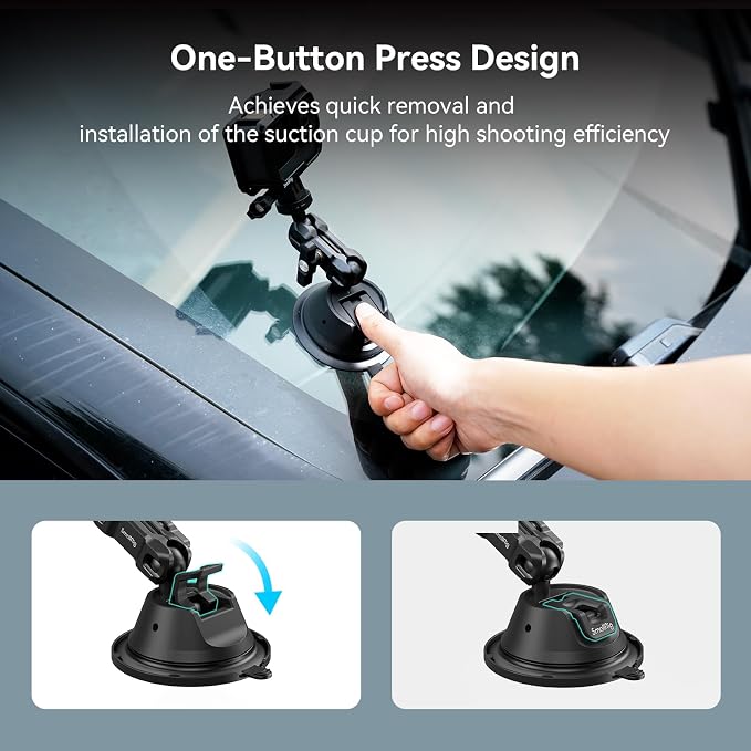 SMALLRIG Double-Layer Suction Cup Mount - Image 4