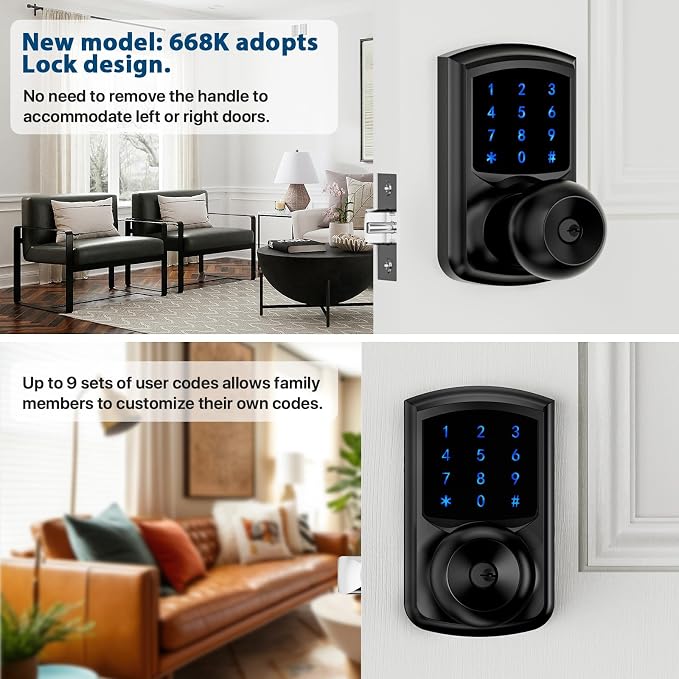 HIDALIFE Keyless Entry Door Lock - Image 9