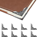 100pcs Metal Book Corner Protectors, Paperbacks Book Edge Protectors Picture by CooBigo