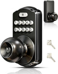 Veise KS03 Keypad Door Knob Lock, Keyless Entry Digital Lock by Veise