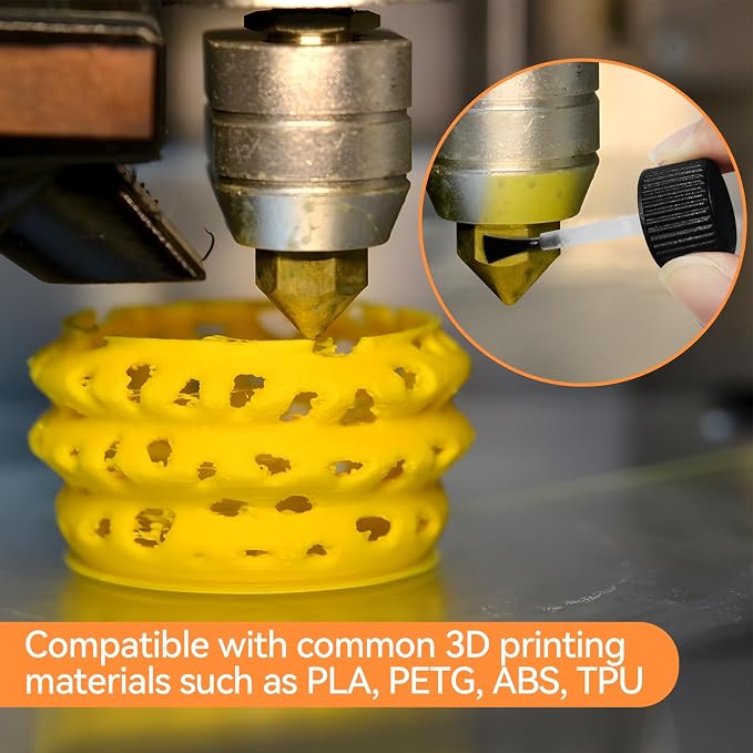 3D Printer Nozzle Protection Coating, 3D Printer Nozzle Cleaner High Temperature - Image 2