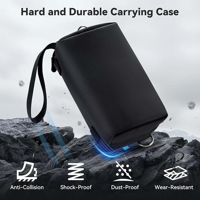 UTEBIT Carrying Bag for DJI Osmo Pocket 3, Portable Storage Carry Case Large - Image 3