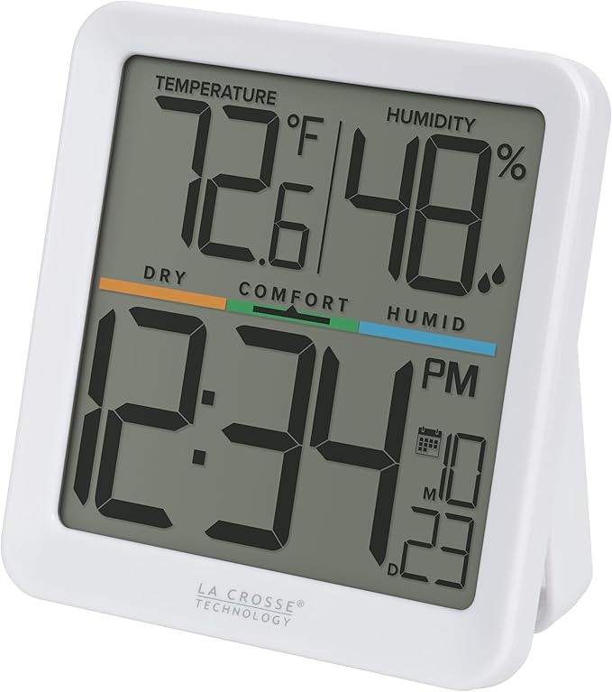 La Crosse Technology 302-1408-TBP Indoor Comfort Meter - Image 2
