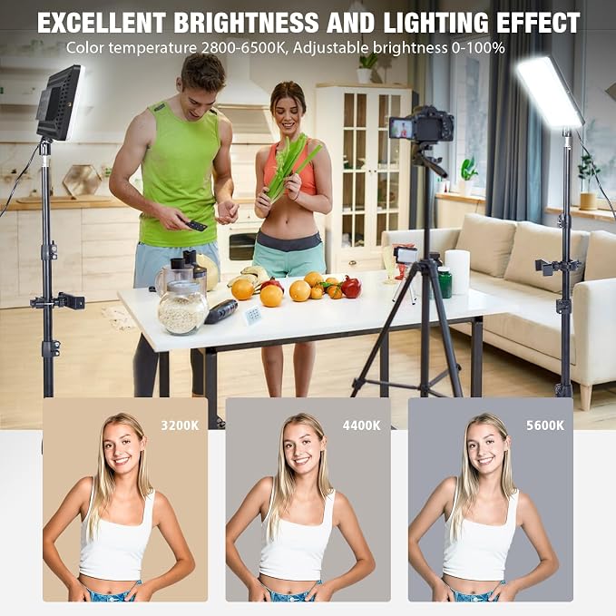 Light for Video Recording, Photography Lighting Kit Studio Lights - Image 3