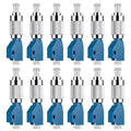 12PC Visual Fault Locator Fiber Adapter, Fiber Optic Connector, Single Mode by Moocci