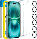 Fotbor for 3Pack iPhone 16 Plus Screen Protector by Fotbor