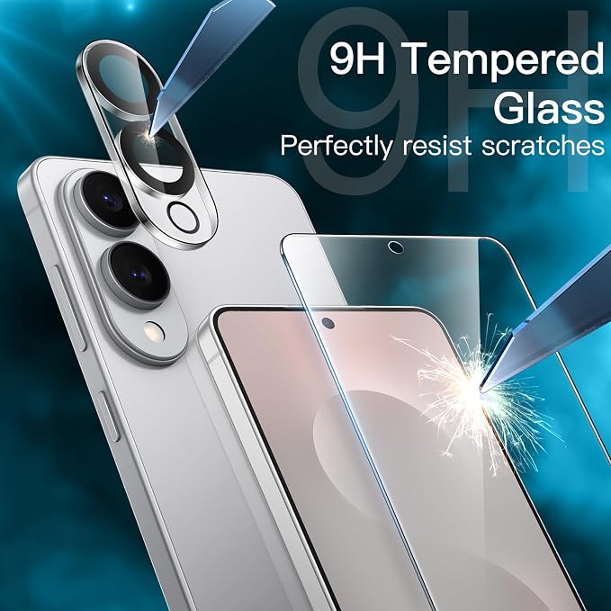 JETech Screen Protector for Samsung Galaxy S25 Edge - Image 4