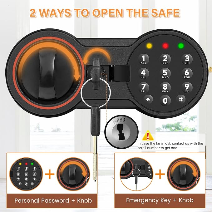 Large Home Safe Box, Anti-theft Safes - Image 5