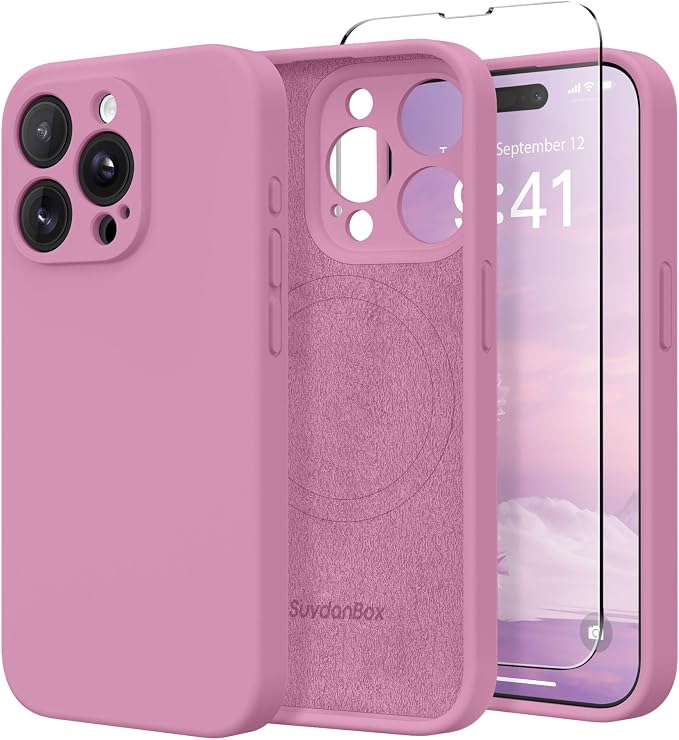 Magnetic for iPhone 12 Pro Max Case, Compatible by SUYDANBOX
