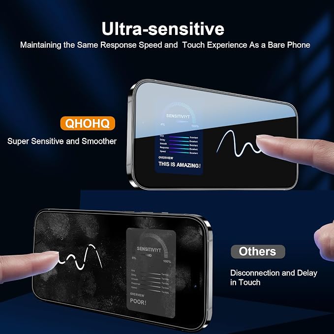 QHOHQ for iPhone 16 Pro Max Screen Protector - Image 8