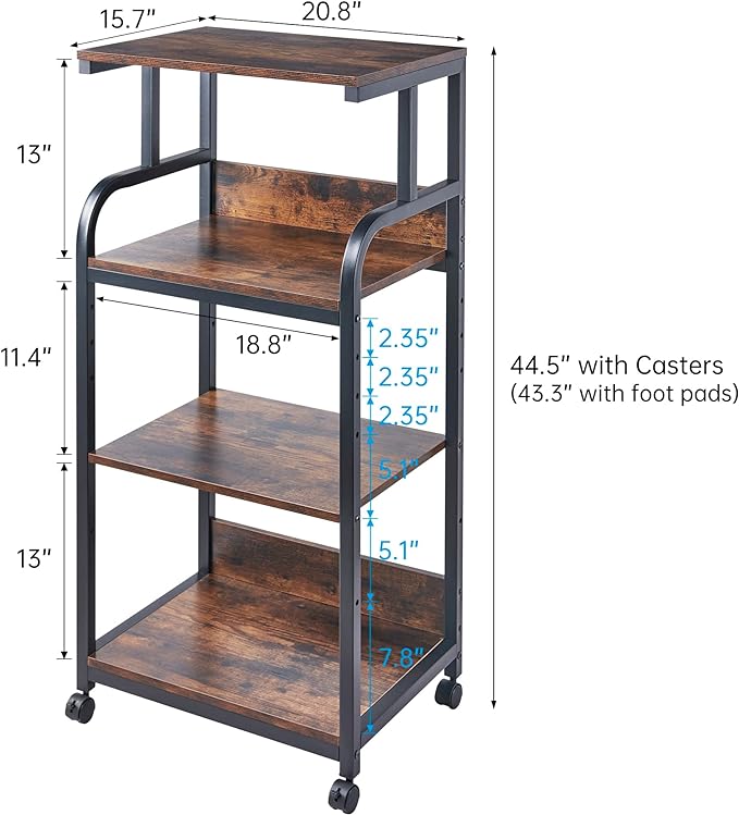 Fannova 4-Tier Printer Stand - Image 6