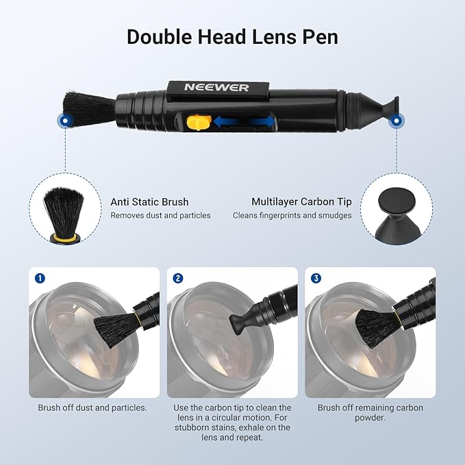 NEEWER 2 in 1 Camera Lens Cleaning Accessories Kit - Image 4