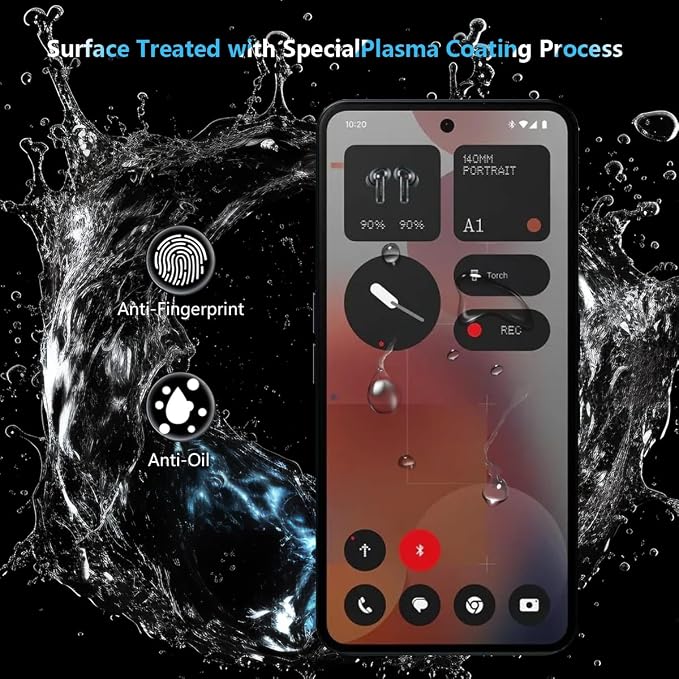 3+2 Pack Tempered Glass for Nothing Phone 3a Pro Screen Protector - Image 4