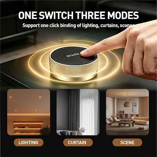 Zigbee Switch, Zigbee Button, Wireless Smart Button, Supports to Create Smart - Image 2