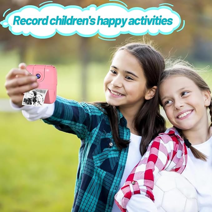 9 Rolls Kids Instant Camera Print Refill Paper - Image 2
