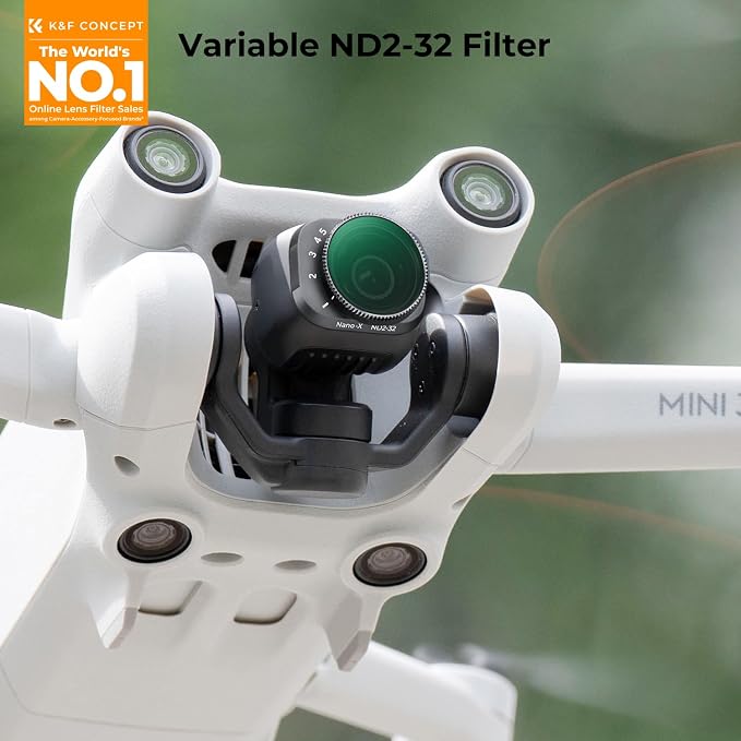 K&F Concept Mini 3 Pro Variable ND2-32 ND Filter Compatible - Image 2