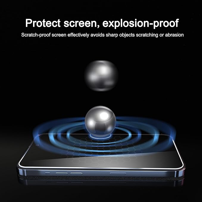 Ailun Screen Protector for iPhone 16 / iPhone 15 / iPhone 15 Pro Display 3 Pack - Image 3