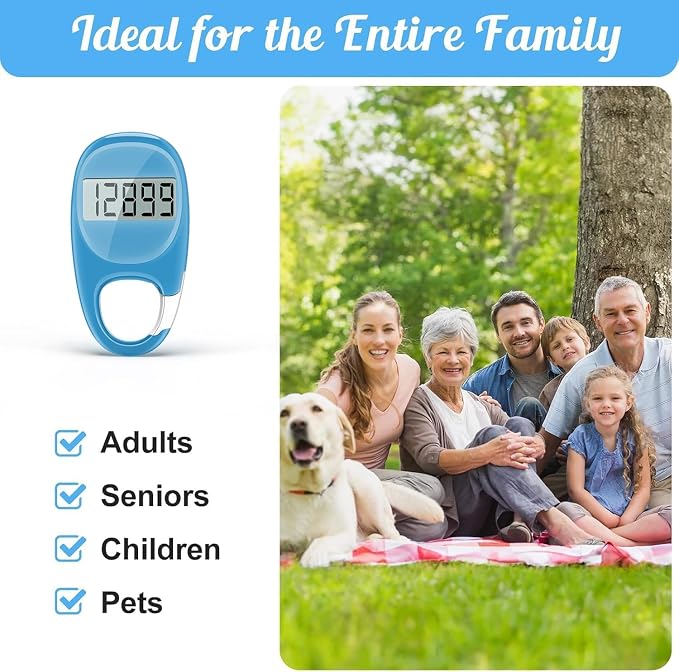 Simple Pedometer for Walking, Accurate Step Tracker - Image 4