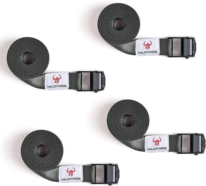 1" x 6.6' Trail Camera Strap, 1800 lbs, Heavy-Duty Game Camera Strap, Tree Belts - Image 2
