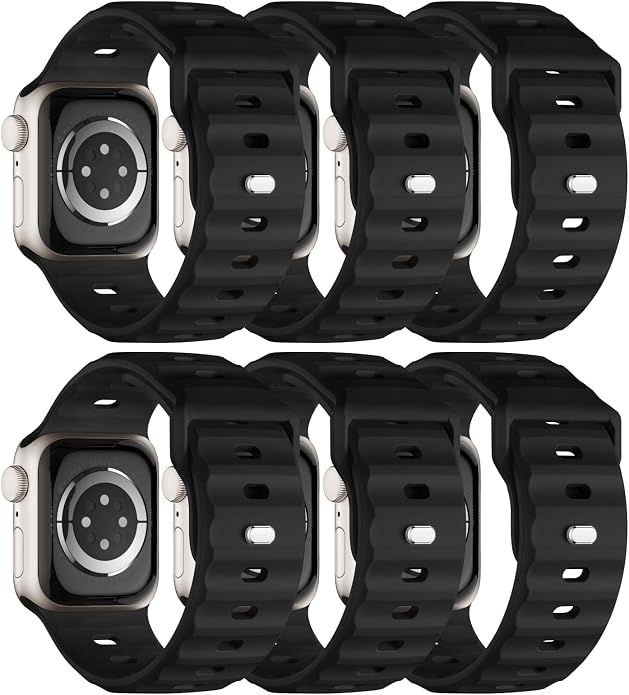 Sport Bands 6-Pack Compatible by Adorique