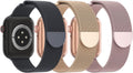 3 Pack Mesh Metal Band Compatible by Steezrd