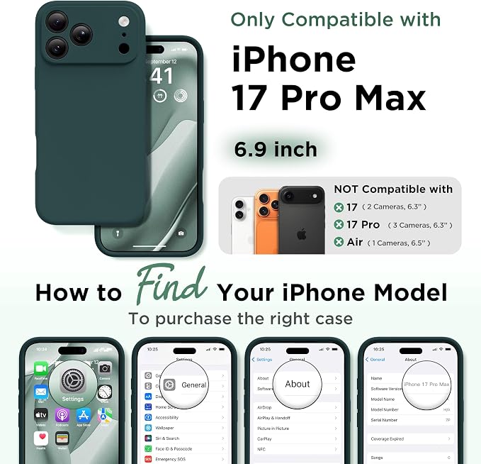 GolbinBox Magnetic for iPhone 17 Pro Max Case, Compatible - Image 2