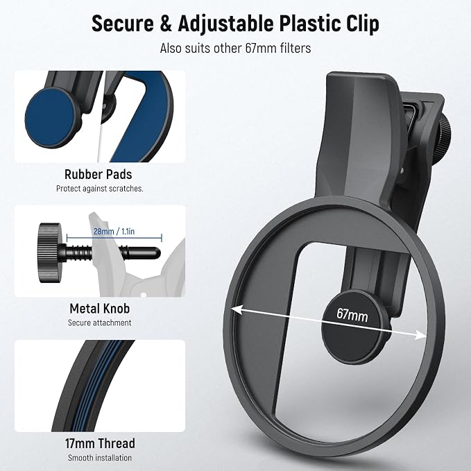 NEEWER 67mm Variable ND Filter Set Compatible - Image 6