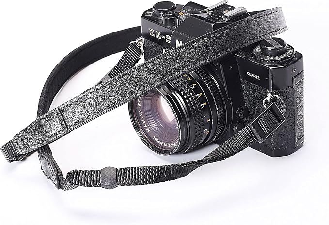 CP008 Leather Camera Shoulder Neck Strap compatible by CANPIS