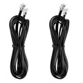 LanSenSu RJ12 Cable Phone Cord RJ12 6P6C Male to Male Straight Wired by LanSenSu
