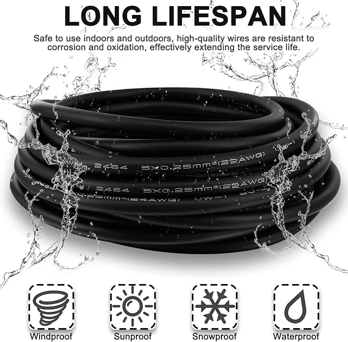 M12 Sensor Connector Aviation Cable - Image 4