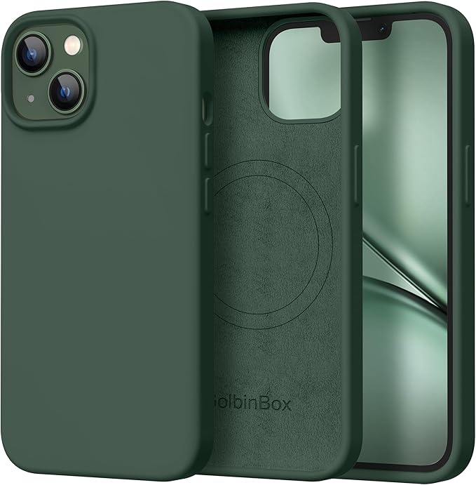 GolbinBox Magnetic for iPhone 13 Case & iPhone 14 Case, Compatible by GolbinBox