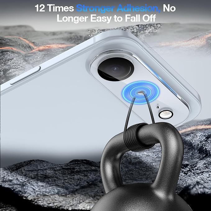 WHPXJY 2025 New Upgrade for 3 pack iPhone Air Camera Lens Protector-Tempered - Image 6