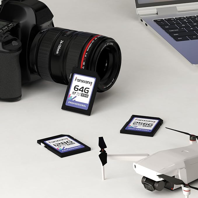 fanxiang 64GB SDXC Memory Card SD Card, Full-HD & 4K Video, - Image 7