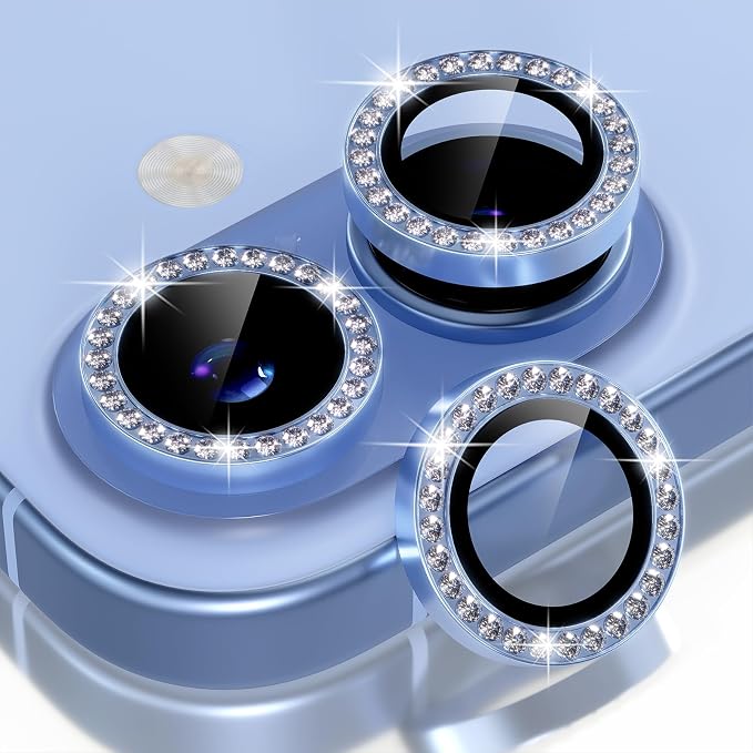 Choiche Compatible for iPhone 17 Camera Lens Protector Bling, 9H Tempered Glass by Choiche