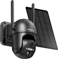 SEHMUA Solar Security Cameras Wireless Outdoor, 2K 360° View Battery Powered by SEHMUA